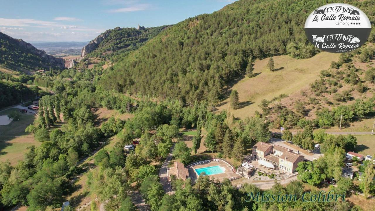 Camping Le Gallo Romain Barbieres Dış mekan fotoğraf