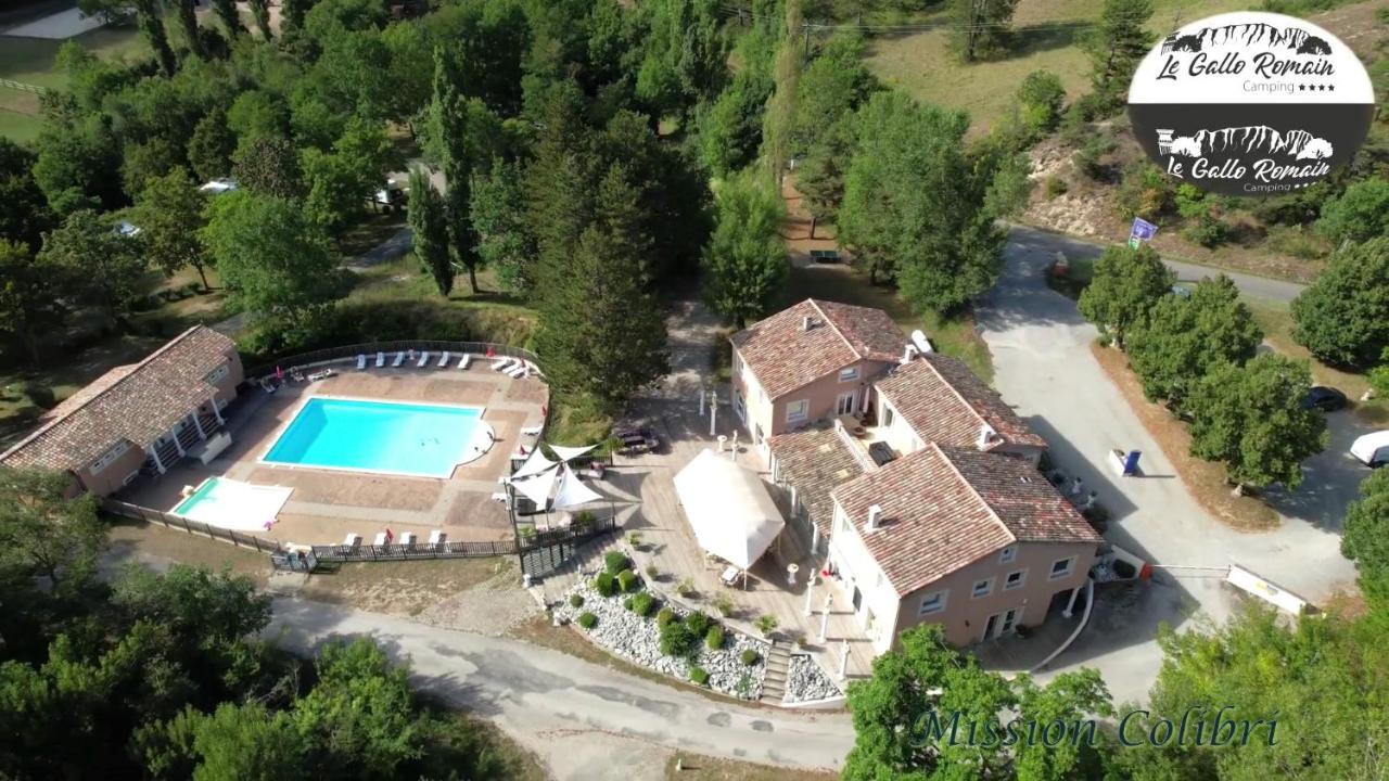 Camping Le Gallo Romain Barbieres Dış mekan fotoğraf