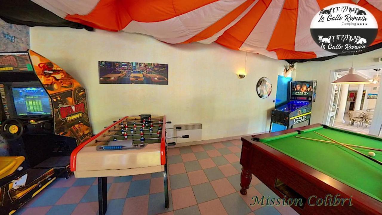 Camping Le Gallo Romain Barbieres Dış mekan fotoğraf