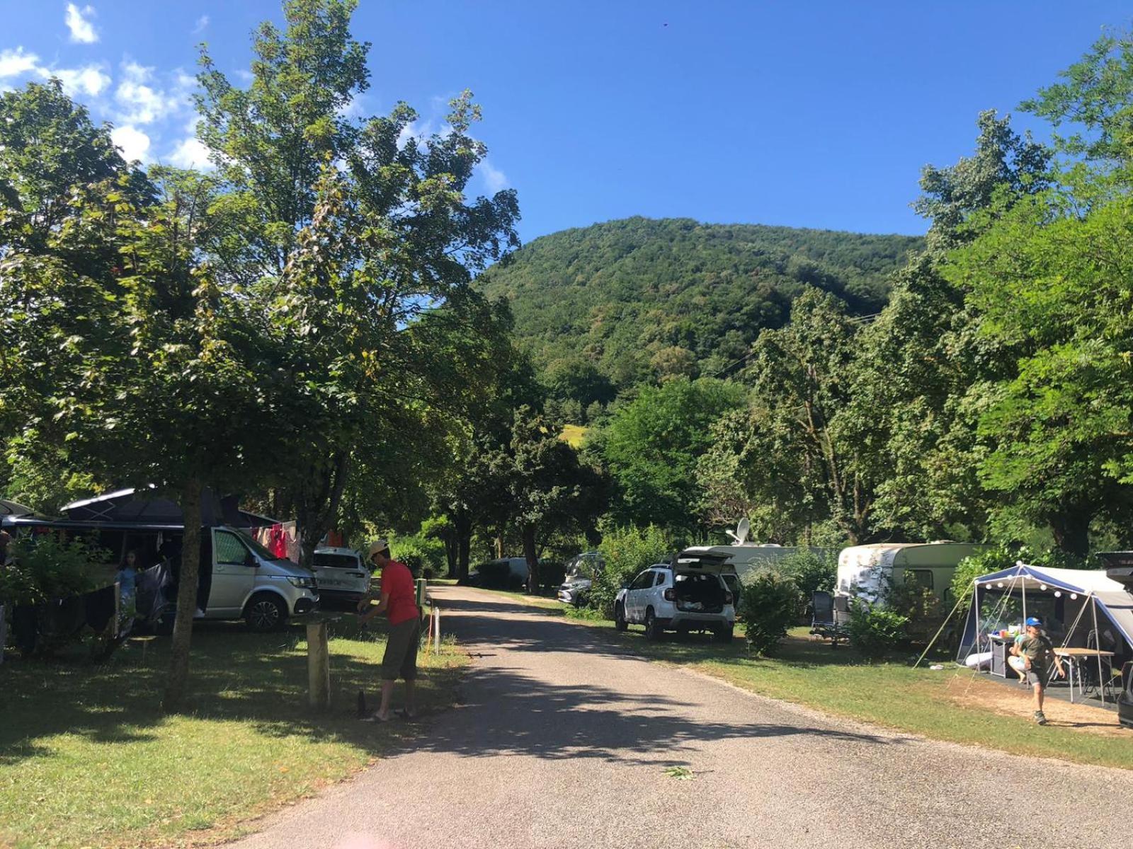 Camping Le Gallo Romain Barbieres Dış mekan fotoğraf