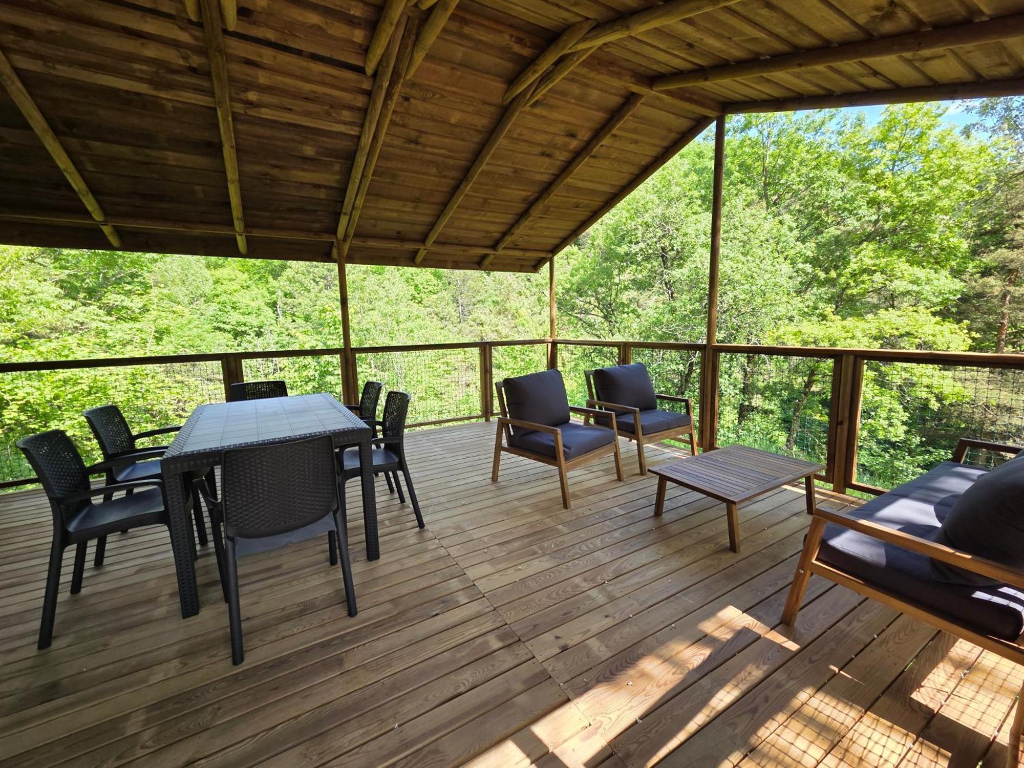 Camping Le Gallo Romain Barbieres Dış mekan fotoğraf